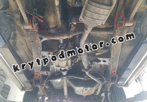 Kryt pod případ převodu Suzuki Jimny