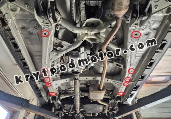 Kryt pod případ převodu Suzuki Jimny - 5 dveřový model