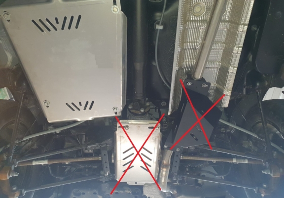 Hliníkový kryt pod nádrž Dacia Duster