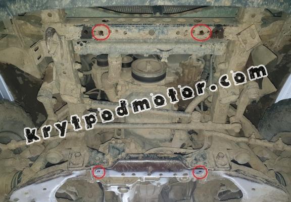 Kryt pod motor Toyota Hilux