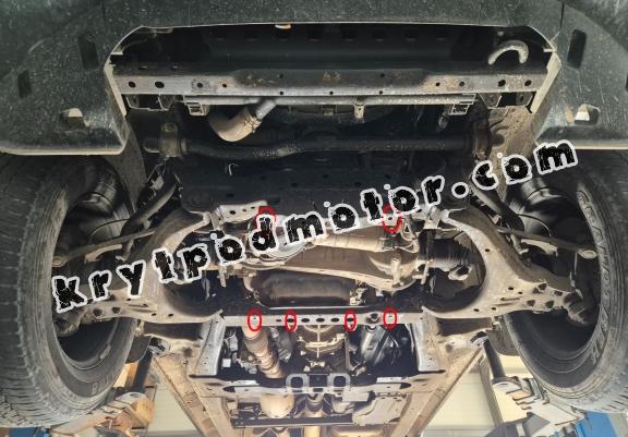 Kryt pod motor Isuzu D-Max