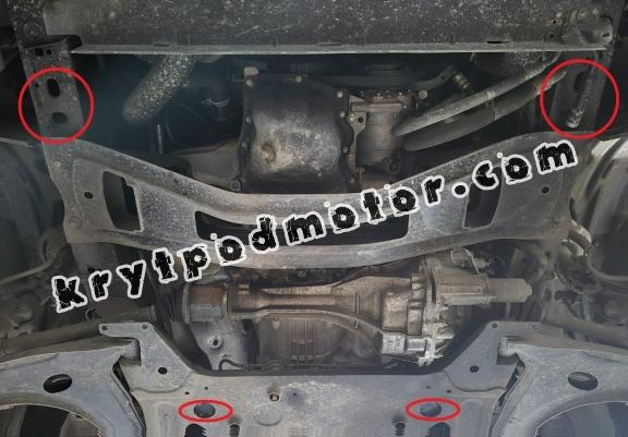 Kryt pod motor Ford Transit - 4x4