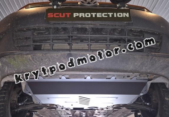 Hliníkový kryt pod motor VW Caddy - Webasto