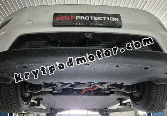 Přední hliníkový kryt elektrického motoru pro Tesla Model 3 AWD