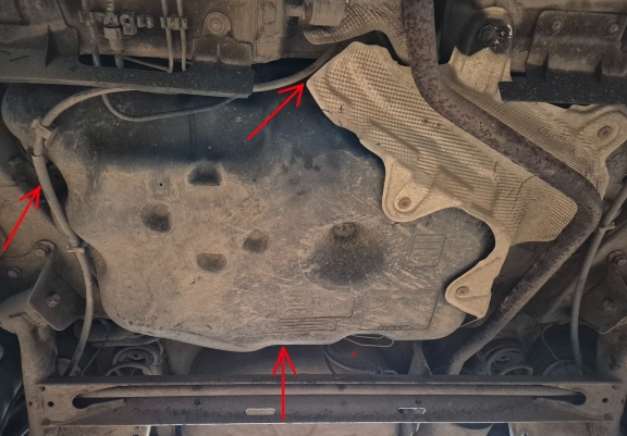 Kryt pod nádrž Dacia Sandero