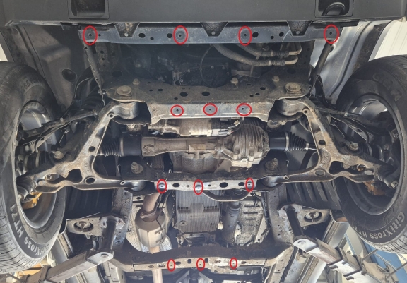 Kryt pod motor Baic Beijing BJ40