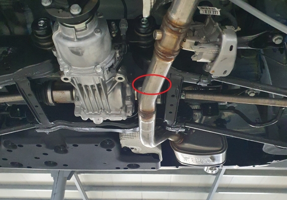 Hliníkový kryt pod EGR ventil Dacia Duster