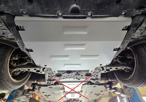 Kryt pod motor hliník Toyota Prius