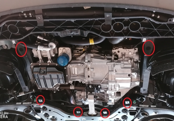 Hliníkový kryt pod motor Kia Sportage