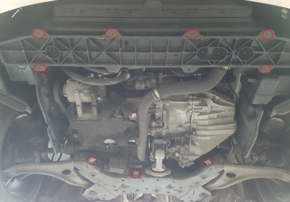 Kryt pod motor Hyundai i40