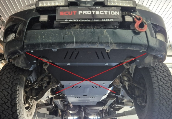 Kryt pod diferenciál Toyota Hilux