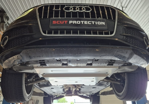 Hliníkový kryt pod motor Audi Q3