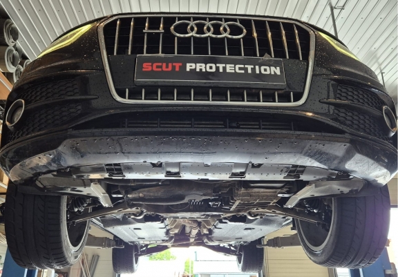 Hliníkový kryt pod motor Audi Q3