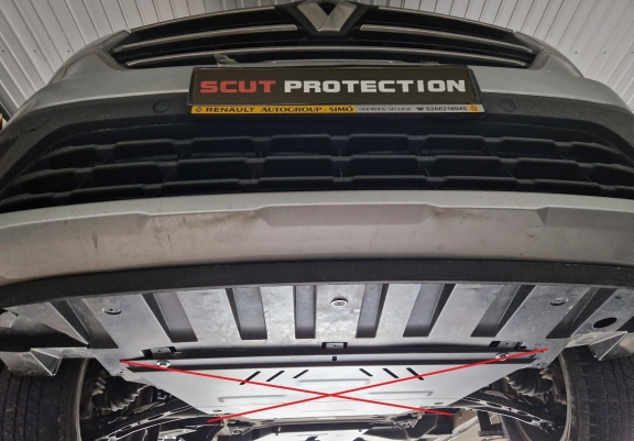 Kryt pod katalyzator/cat lock Renault Trafic