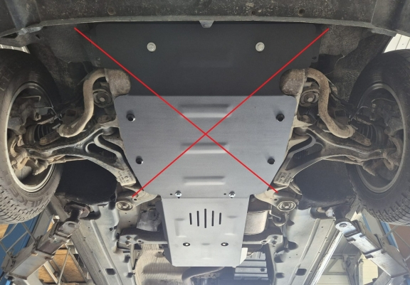 Kryt pod manuální převodovka VW Touareg 7L