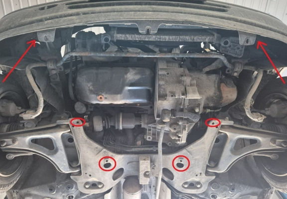 Kryt pod motor Renault Twingo