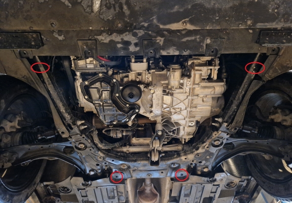 Kryt pod motor Renault Clio 6
