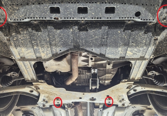 Kryt pod motor Suzuki S-Cross - propagační balíček hliník