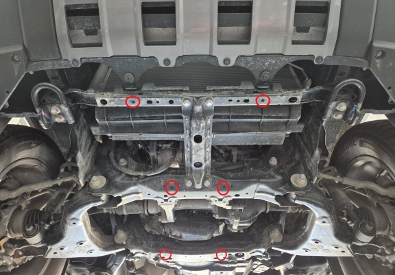 Kryt pod motor Toyota Land Cruiser - propagační balíček