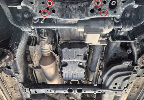 Kryt pod motor Toyota Land Cruiser - propagační balíček hliník