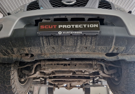 Hliník kryt pod převodovka Nissan Pathfinder