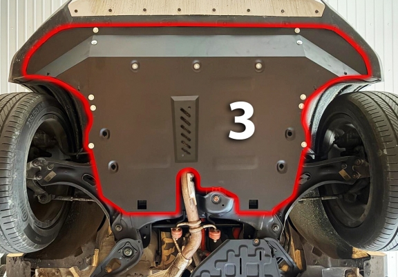 Kryt pod motor BYD Seal U DM-i