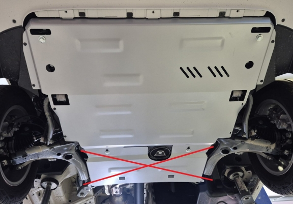 Hliníkový kryt pod motor Vw Crafter