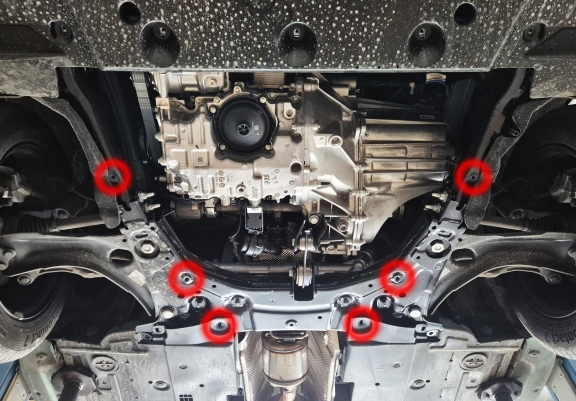 Kryt pod motor Renault Clio 6