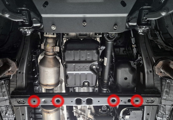 Kryt pod převodovka Toyota Hilux