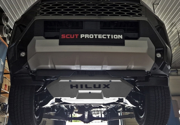 Kryt pod motor hliník Toyota Hilux