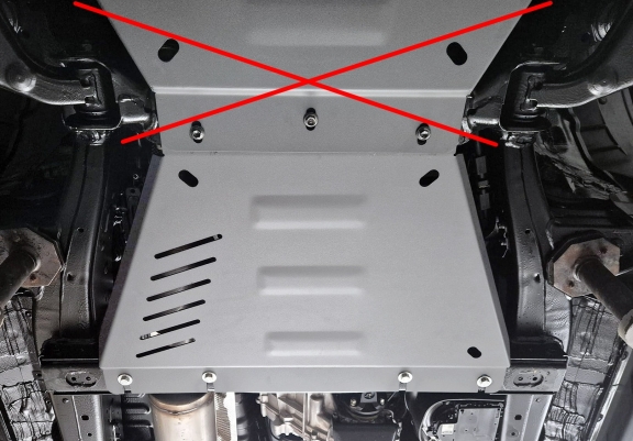 Hliník kryt pod převodovka Toyota Hilux