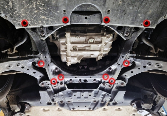 Kryt pod motor Toyota BZ4X