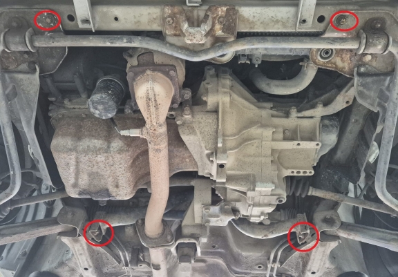 Kryt pod motor Suzuki Ignis